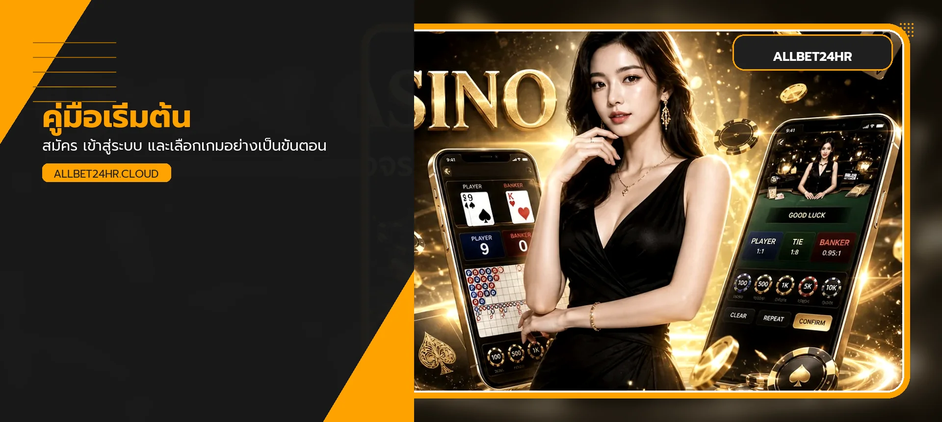 คู่มือเลือกสล็อต คาสิโน และหวย ALLBET24HR